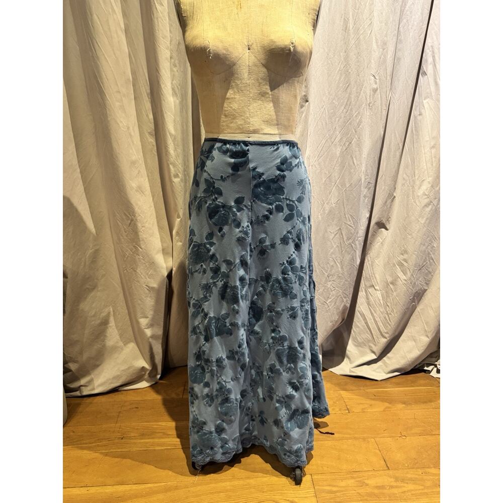 Ann Ferriday Velvet Roses Princess Maxi Skirt Deadstock O/S